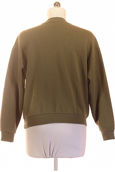 Dámská khaki mikina crewneck bez potisku Vel. 38 | Unimoda | obrázek 3