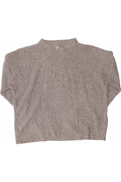 Béžový pletený pulovr přes hlavu basic Velikost s | Unimoda | obrázek 3