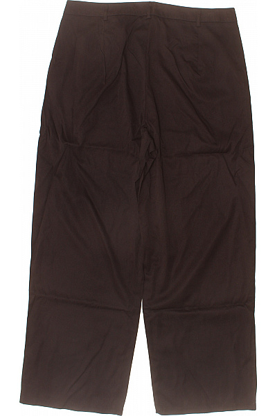 boohoo Dámské hnědé volnočasové kalhoty široké Vel. 46 | boohoo | obrázek 3