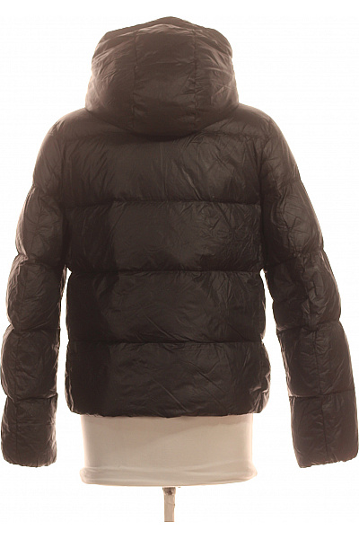 Calvin Klein Černá prošívaná puffer bunda s kapucí Vel. S | Calvin Klein | obrázek 2