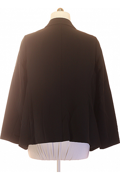 Dámské sako černé elegantní business jednořadé s jedním knoflíkem Velikost 2XL | Unimoda | obrázek 3