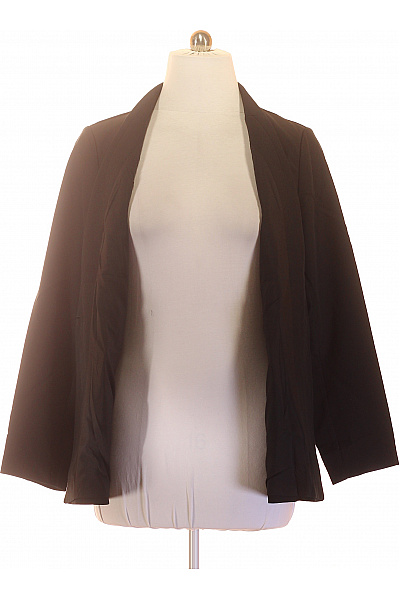 Dámské sako černé elegantní business jednořadé s jedním knoflíkem Velikost 2XL | Unimoda | obrázek 4