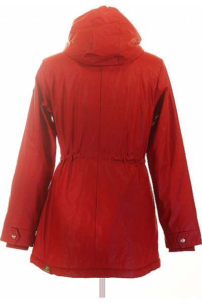 ragwear Červená dámská parka s kapucí zateplená podzimní jarní Vel. L | ragwear | obrázek 2