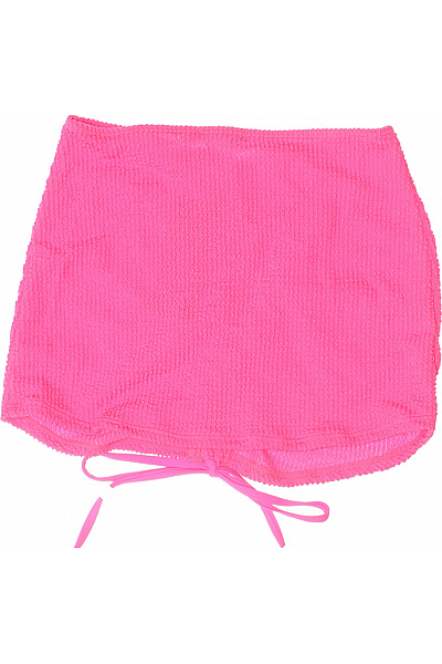 boohoo růžová nabíraná mini sukně s vysokým pasem | boohoo | obrázek 3