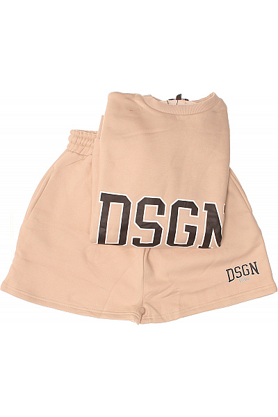 boohoo Dámský bavlněný komplet béžový oversized Vel. XL | boohoo | obrázek 2