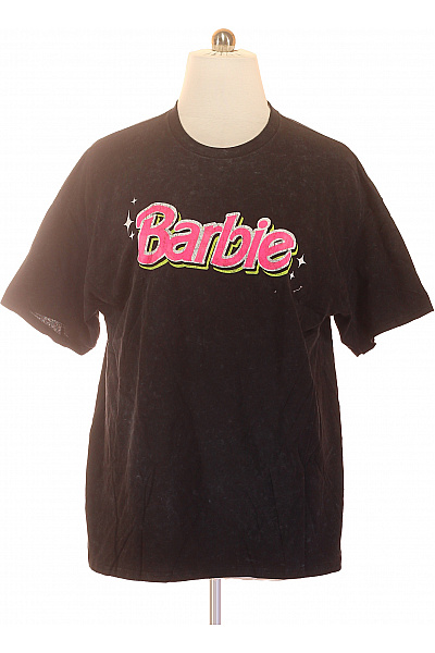 boohoo Dámské tričko s krátkým rukávem a potiskem Barbie | boohoo | obrázek 2