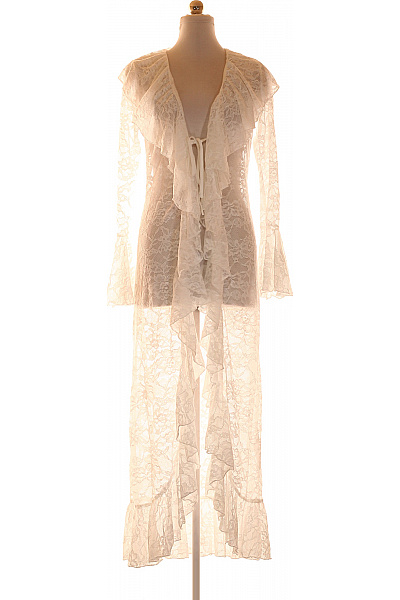 boohoo Dámské krajkové šaty s dlouhým rukávem boho maxi | boohoo | obrázek 4