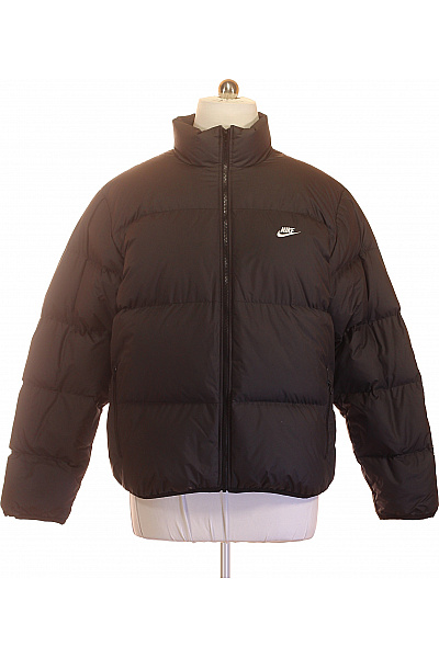 Nike Černá zimní prošívaná puffer bunda Vel. L | Nike | obrázek 2