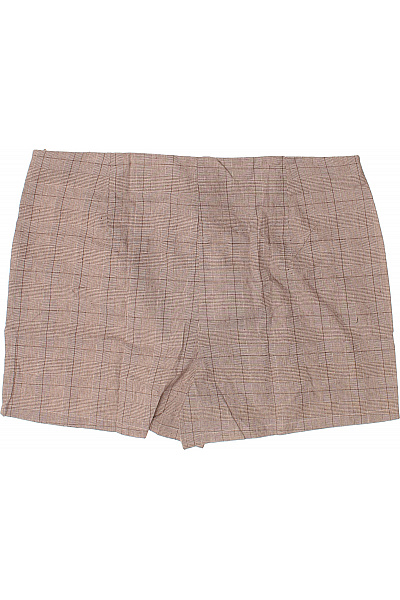 boohoo Hnědé kostkované sukňové kraťasy mini Vel. 52 | boohoo | obrázek 3
