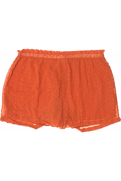 boohoo Oranžové mini šortky s gumou v pase Vel. EU 56 | boohoo | obrázek 2