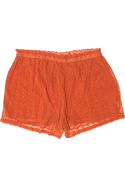 boohoo Oranžové mini šortky s gumou v pase Vel. EU 56 | boohoo | obrázek 3