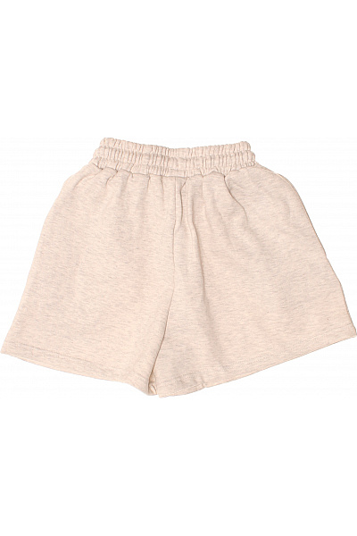 boohoo Béžové dámské teplákové kraťasy s vysokým pasem a potiskem Vel. 36 | boohoo | obrázek 3