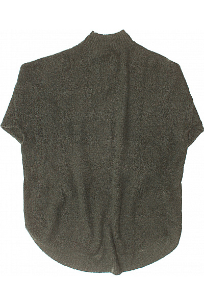 VERO MODA Dámský khaki pletený oversized pulovr se stojáčkem Velikost S | VERO MODA | obrázek 2