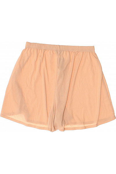 boohoo Dámské oranžové sukňové kraťasy s gumou v pase Vel. 40 | boohoo | obrázek 3