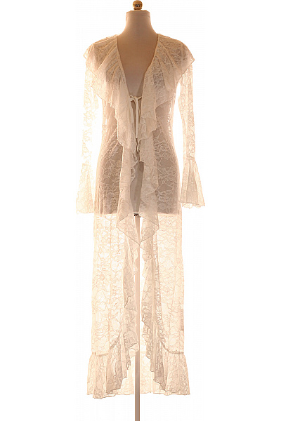 boohoo Dámské krajkové šaty s dlouhým rukávem boho maxi | boohoo | obrázek 2