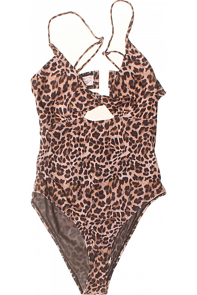 boohoo Dámské jednodílné plavky tygrové sexy s průstřihy | boohoo | obrázek 2