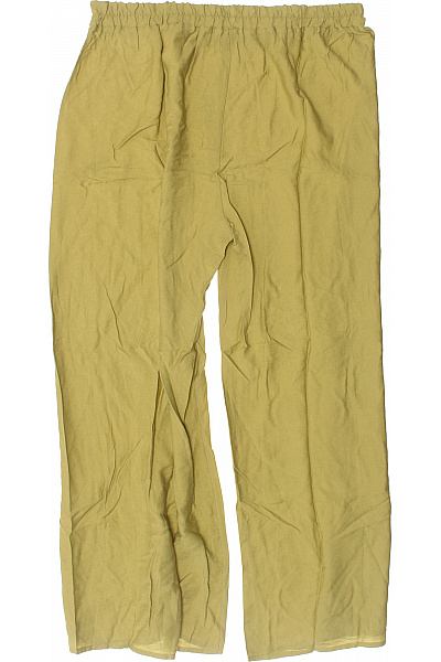 boohoo Dámské volnočasové kalhoty široké khaki Vel. 50 | boohoo | obrázek 3