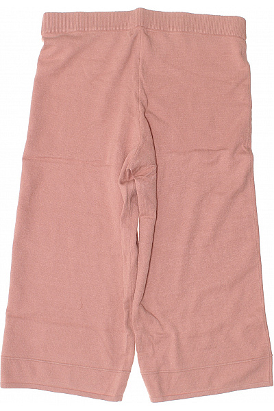 Dámské růžové úpletové tepláky pod kolena volnočasové Velikost 2XL | Unimoda | obrázek 2