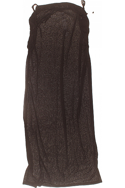 Dámská dlouhá průsvitná sukně černé barvy Vel. XS | Unimoda | obrázek 3
