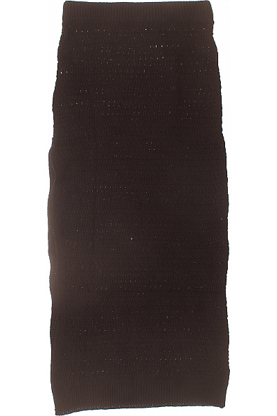 boohoo Dámská černá sukně midi elastická Velikost 34 | boohoo | obrázek 2