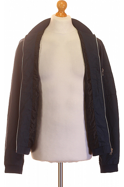 JACK & JONES Pánská modrá bomber bunda se zipem Velikost m | JACK & JONES | obrázek 3