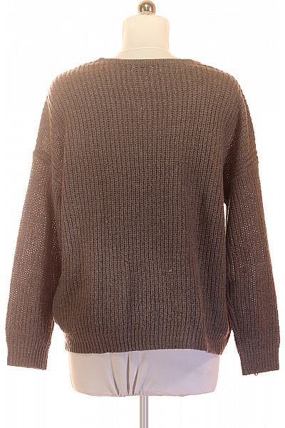 Judith Williams Dámský hnědý pletený pulovr s výstřihem do V Velikost l | Judith Williams | obrázek 3