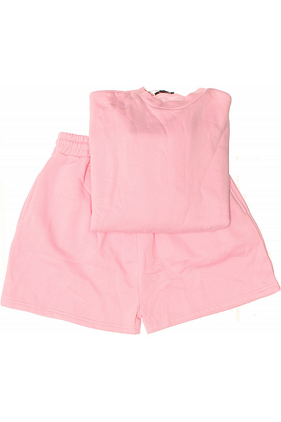 boohoo Růžový bavlněný domácí komplet oversized | boohoo | obrázek 2