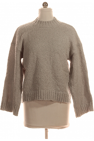 boohoo Béžový pletený pulovr se stojáčkem oversized Vel. S | boohoo | obrázek 2