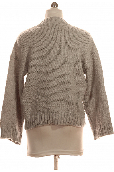 boohoo Béžový pletený pulovr se stojáčkem oversized Vel. S | boohoo | obrázek 3