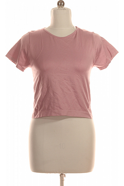 boohoo Růžové tričko s krátkým rukávem crop top Velikost 50 | boohoo | obrázek 2