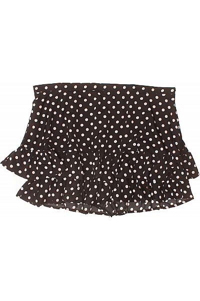 boohoo Černobílé puntíkované mini kraťasy sukňové Vel. 50 | boohoo | obrázek 2