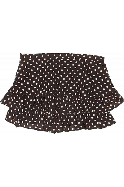 boohoo Černobílé puntíkované mini kraťasy sukňové Vel. 50 | boohoo | obrázek 3