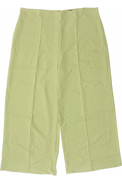 boohoo Dámské khaki letní kalhoty s širokými nohavicemi Vel. 54 | boohoo | obrázek 2