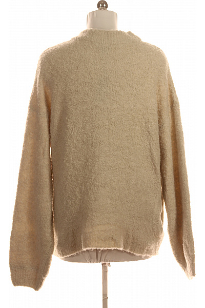 boohoo Béžový dámský kardigan na zip oversized chlupatý Vel. 44 | boohoo | obrázek 3