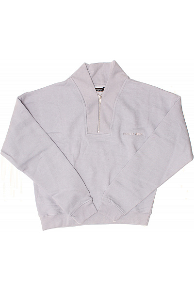 boohoo Dámský oversized domácí komplet se zipem šedý Velikost S | boohoo | obrázek 5