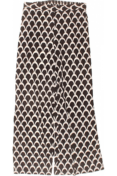 boohoo Dámské široké letní kalhoty s geometrickým vzorem Vel. DE 42 | boohoo | obrázek 2