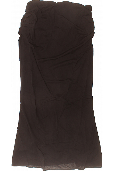 boohoo Dámská černá nabíraná maxi sukně Vel. 46 | boohoo | obrázek 2