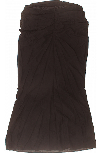 boohoo Dámská černá nabíraná maxi sukně Vel. 46 | boohoo | obrázek 3