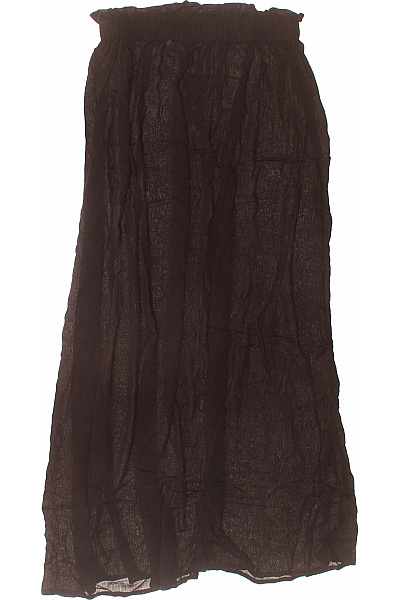 boohoo Hnědá dlouhá maxi sukně s pružným pasem Vel. 42 | boohoo | obrázek 2