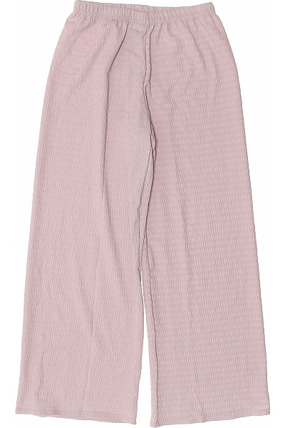 boohoo Růžové široké letní kalhoty s pružným pasem Vel. 38 | boohoo | obrázek 2