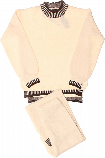 boohoo Béžový pletený komplet oversized střihu | boohoo | obrázek 6