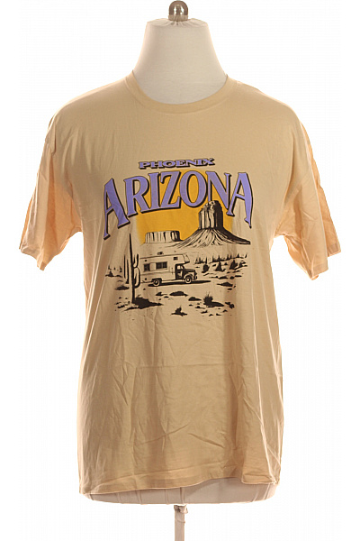 boohoo Dámské tričko s krátkým rukávem a potiskem Arizona Velikost 46 | boohoo | obrázek 2