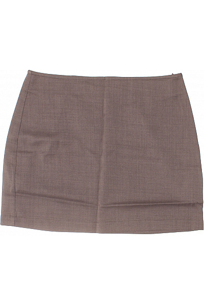 boohoo Hnědá mini sukně elegantní business Velikost 38 | boohoo | obrázek 2