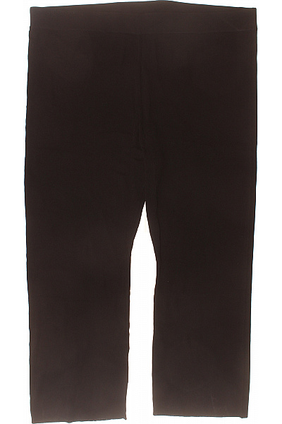 Hnědé žebrované legíny s vysokým pasem Velikost 4XL | Unimoda | obrázek 2