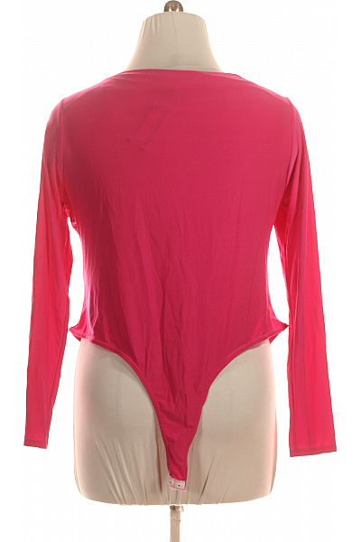 boohoo Dámské body s dlouhým rukávem a uzlem růžové Vel. 52 | boohoo | obrázek 3