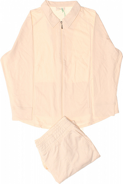 HELENA VERA Béžový dámský komplet volný smart casual Vel. 50 | HELENA VERA | obrázek 2