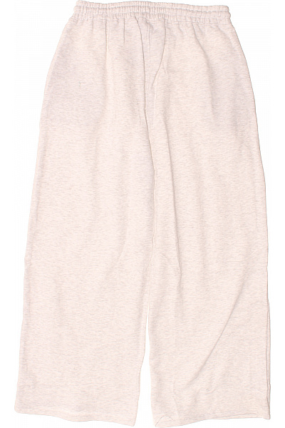 boohoo Béžové široké tepláky s potiskem Vel. 46 | boohoo | obrázek 3