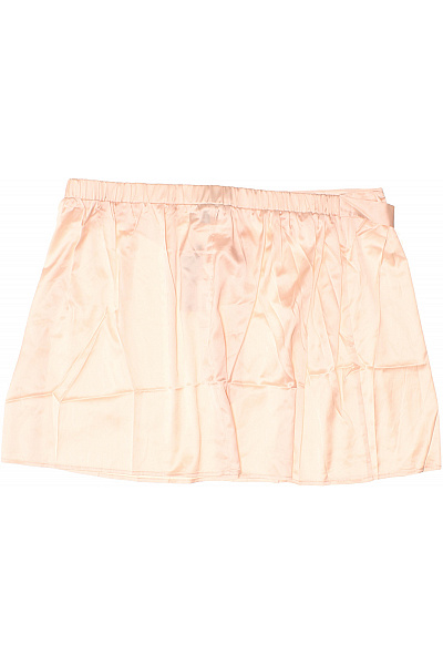 boohoo růžová saténová sukně s mašlí mini Velikost 48 | boohoo | obrázek 3