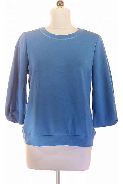 Jana Ina dámská mikina modrá krátký rukáv crewneck Vel. 42 | Jana Ina | obrázek 2