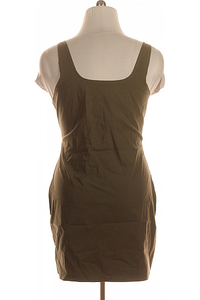 boohoo dámské šaty na ramínka khaki mini Velikost 50 | boohoo | obrázek 3